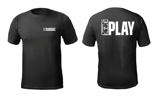Playcrafter "Let's Play" Short Sleeve Shirt