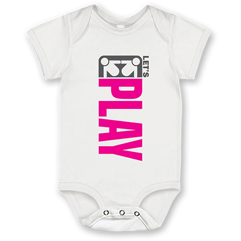 Let's Play Onesie - Pink