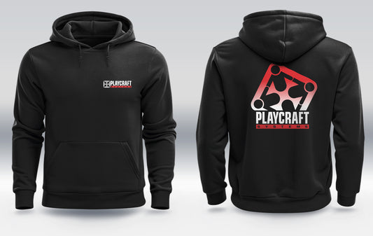 Playcraft Faded Hoodie Red